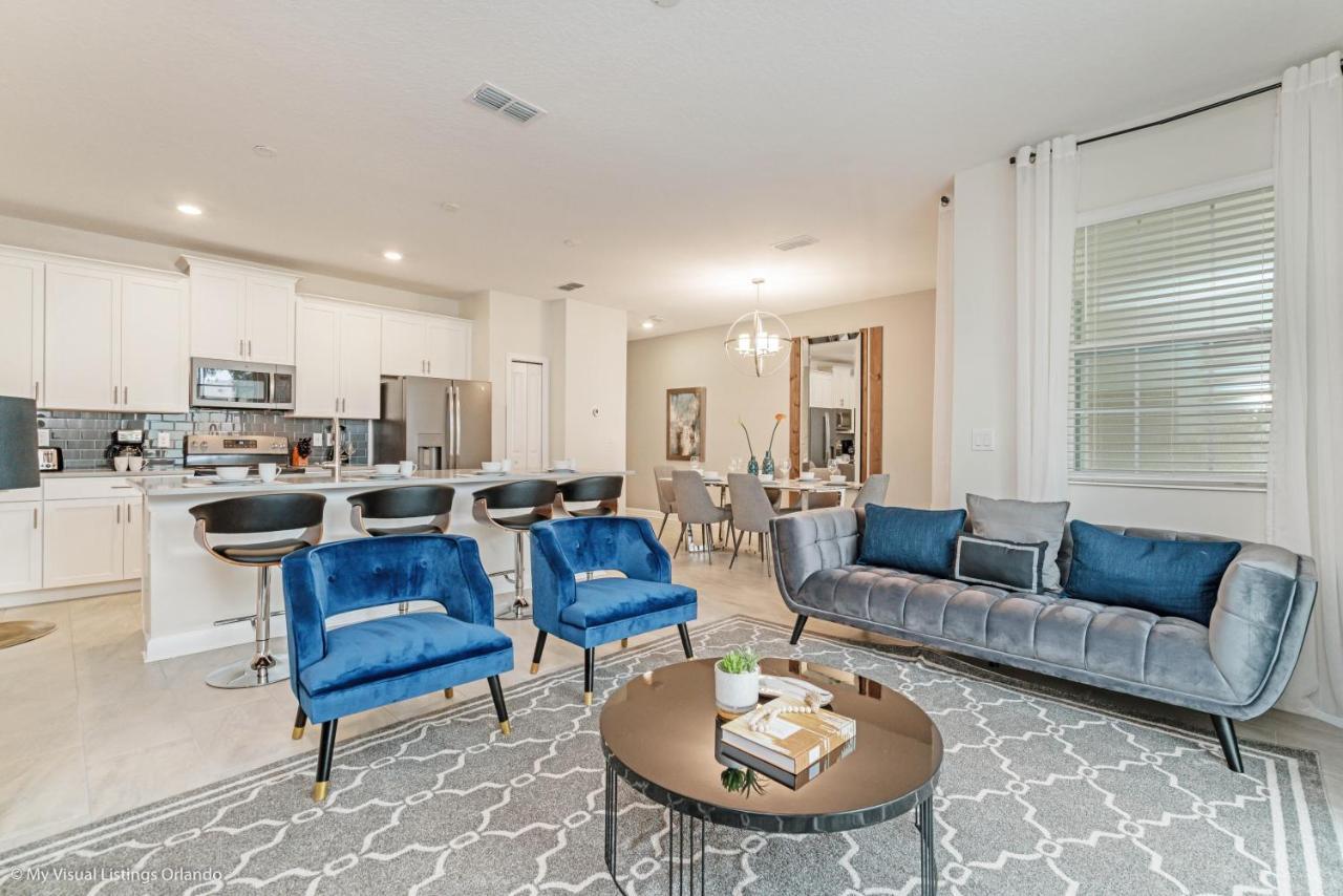 Modern Townhome Wprivate Pool Free Water Park Киссимми Экстерьер фото