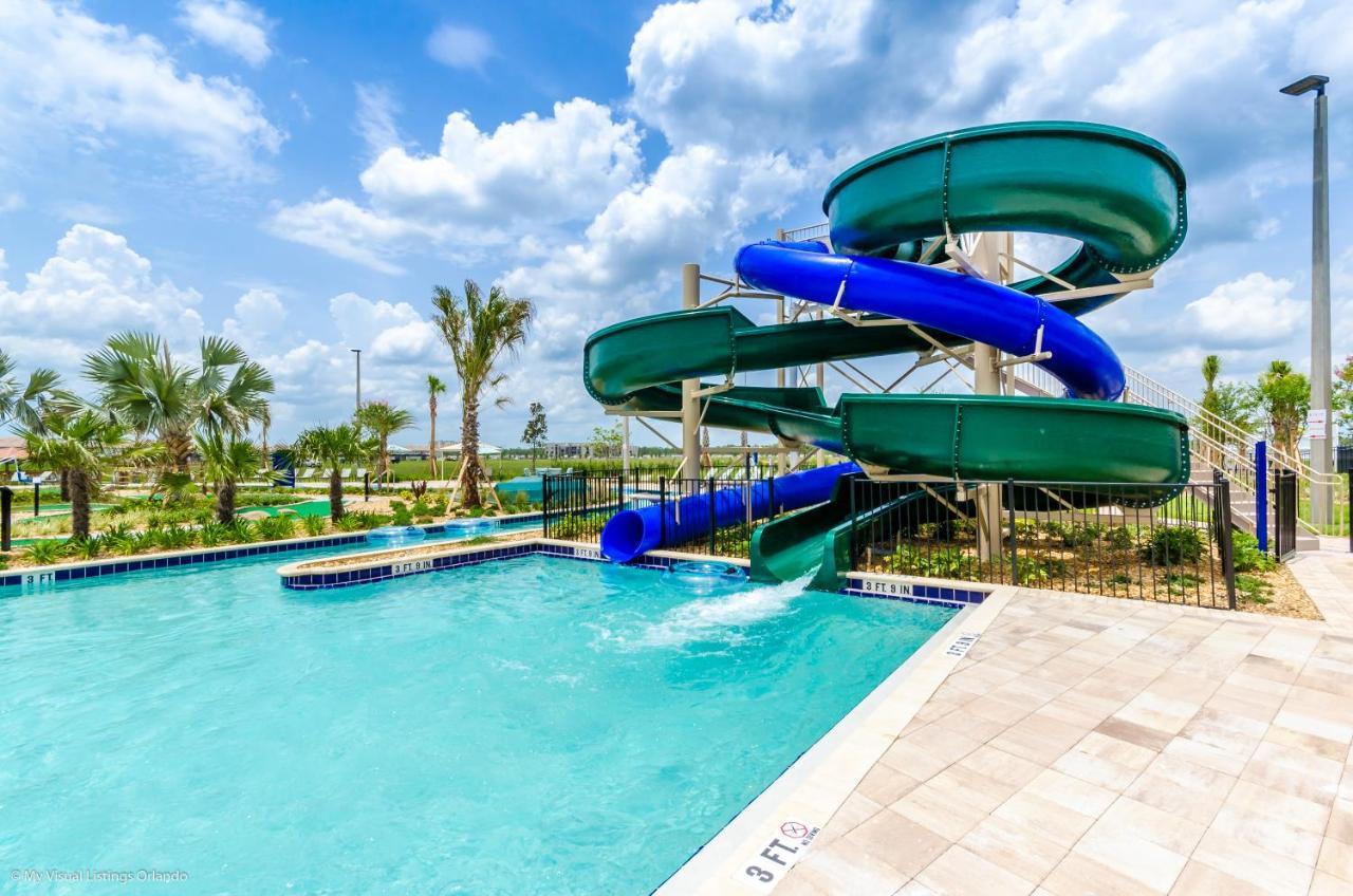 Modern Townhome Wprivate Pool Free Water Park Киссимми Экстерьер фото