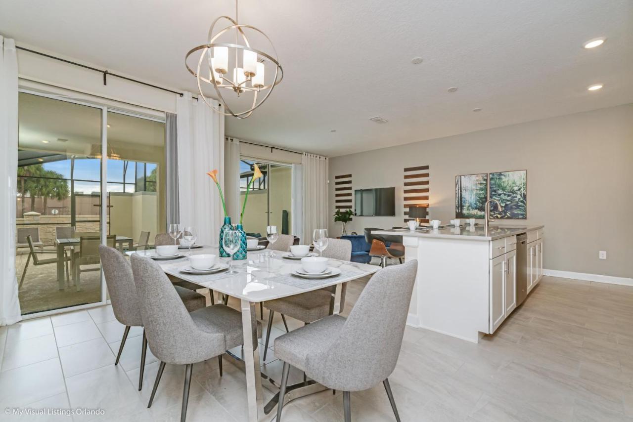 Modern Townhome Wprivate Pool Free Water Park Киссимми Экстерьер фото