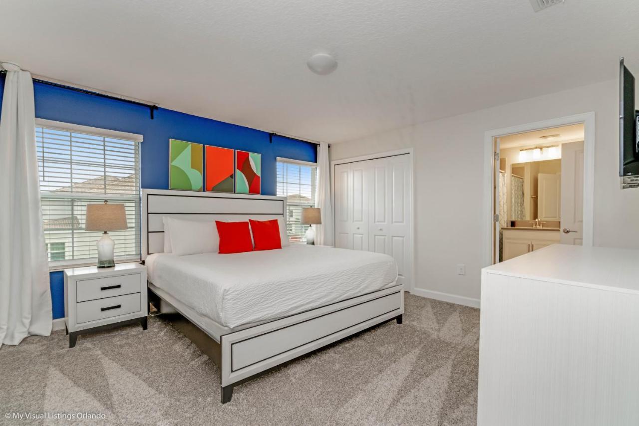 Modern Townhome Wprivate Pool Free Water Park Киссимми Экстерьер фото