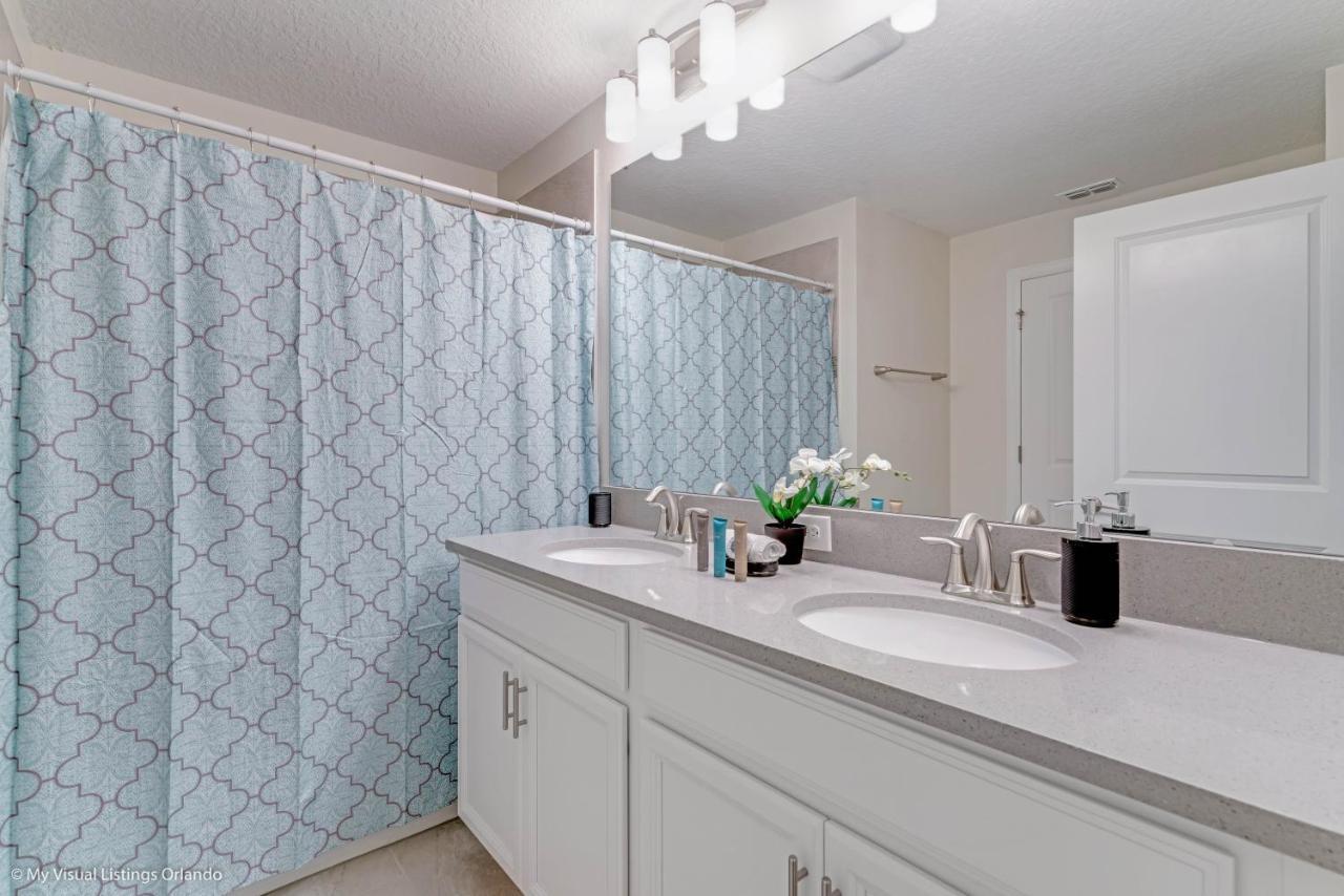 Modern Townhome Wprivate Pool Free Water Park Киссимми Экстерьер фото